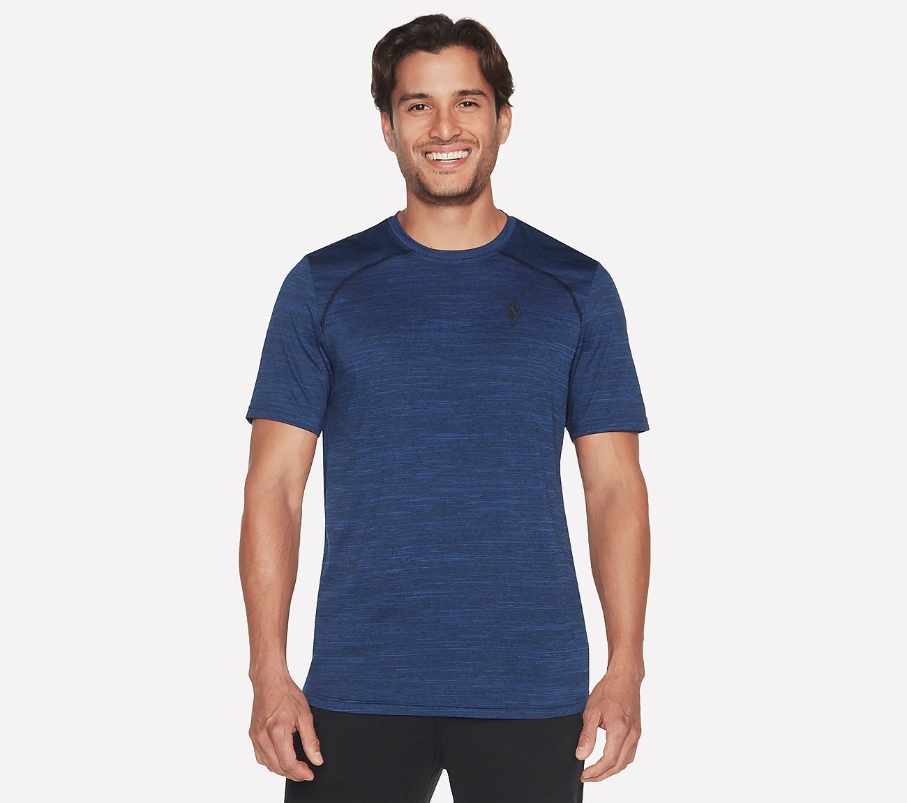 ON THE ROAD T-SHIRT, BLUE/LIGHT BLUE Apparels Lateral View