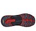 MAX CUSHIONING ARCH FIT 2, CHARCOAL/RED Footwear Bottom View