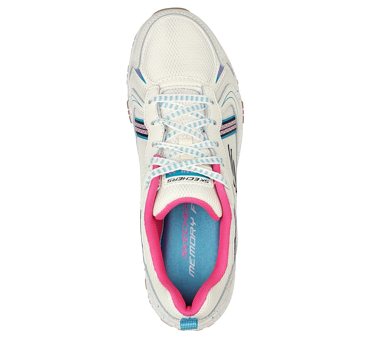 HILLCREST - VAST ADVENTURE, OFF WHITE/PINK Footwear Top View