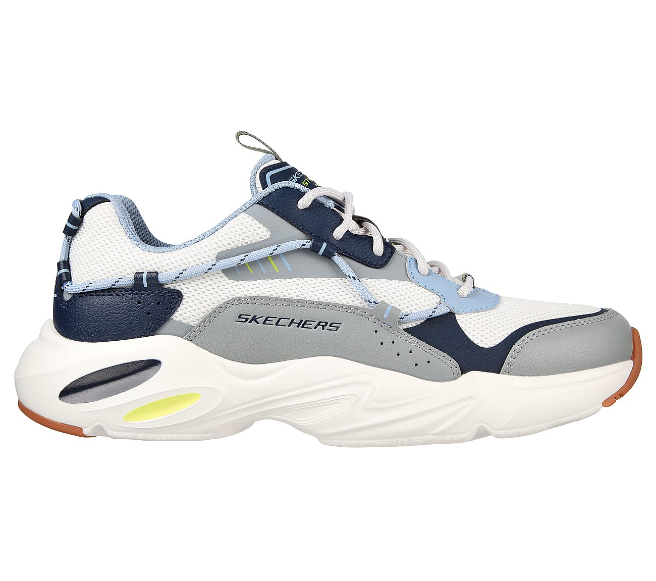 STAMINA AIRY-HIGH WIND, NAVY/GREY Footwear Right View