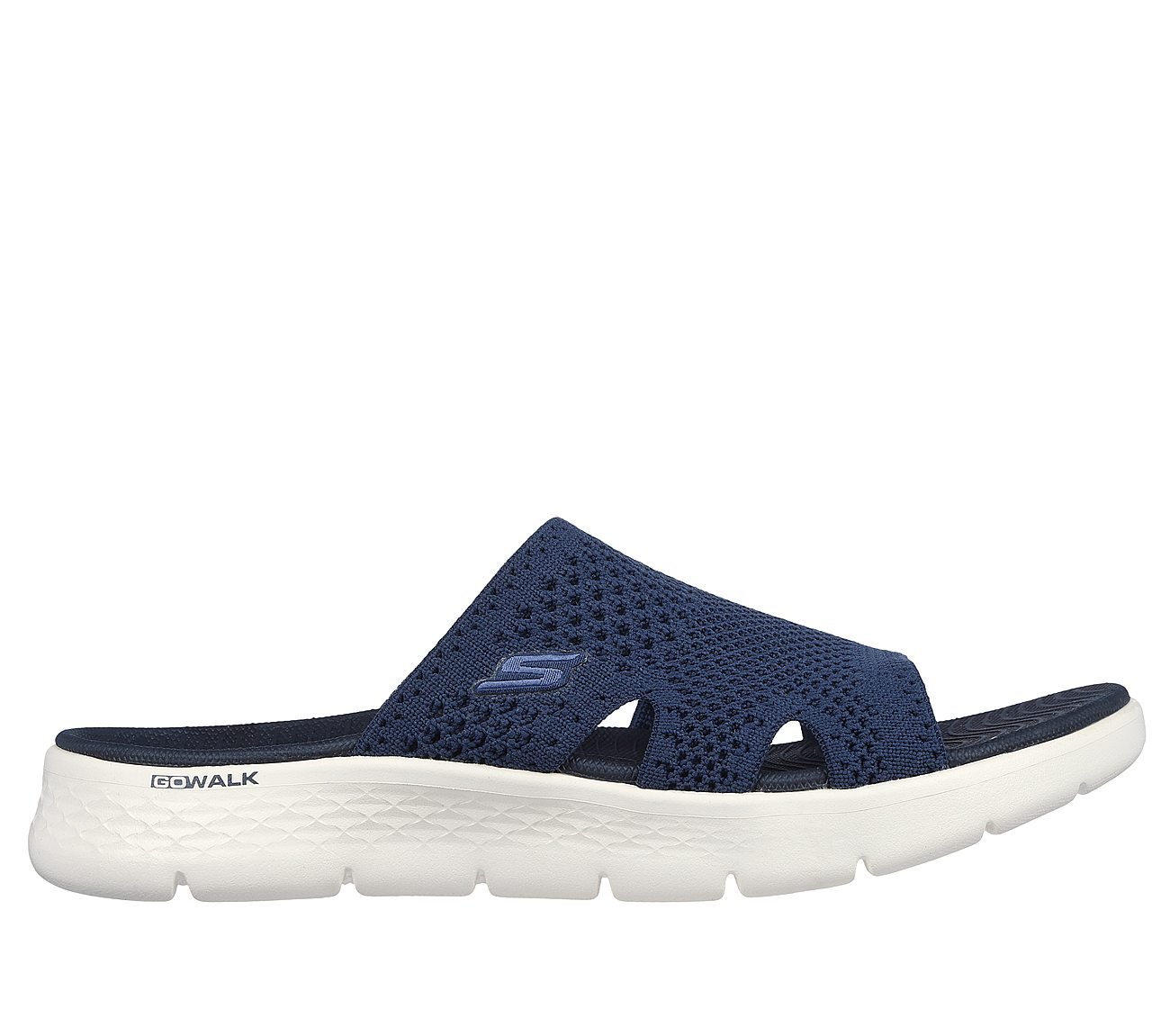 GO WALK FLEX SANDAL - ELATION, NNNAVY Footwear Lateral View