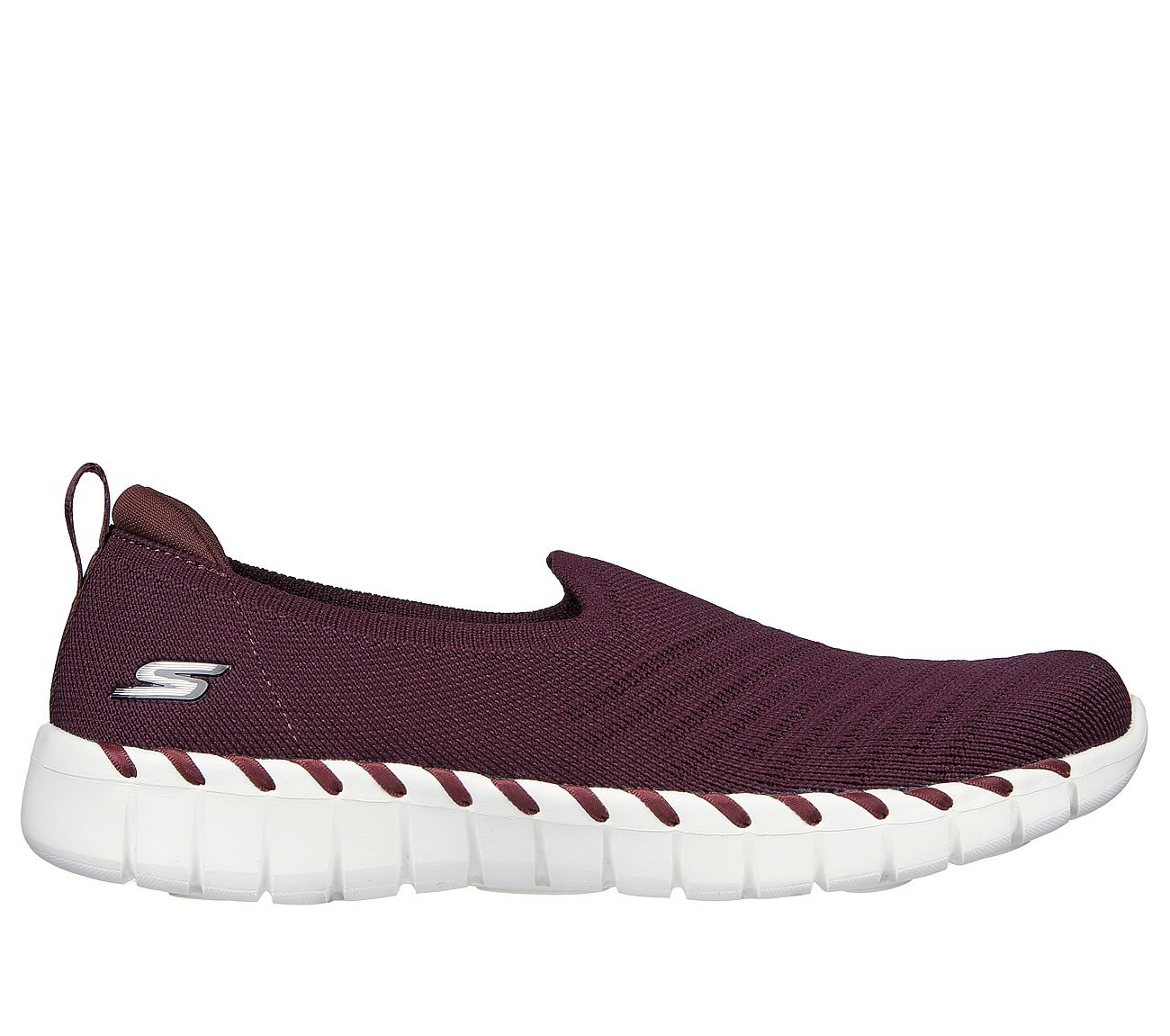 GO WALK SMART 2 - CARI, BBURGUNDY Footwear Lateral View