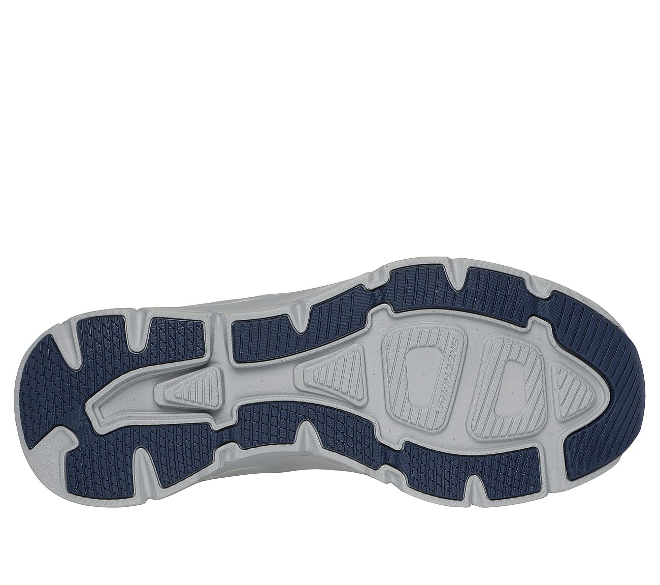 SKECHERS SLIP-INS RF: D'LUX WALKER 2.0 - REELER, NNNAVY Footwear Bottom View