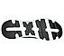 Skechers Slip-Ins: Arch Fit - New Verse, BLACK/WHITE Footwear Bottom View