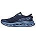 MAX CUSHIONING GLIDE-STEP - A, NAVY/MULTI Footwear Left View