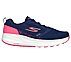 GO RUN RIDE 8, NAVY/PINK Footwear Right View