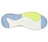 D'LUX FITNESS, WHITE/MULTI Footwear Bottom View