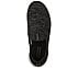 GO WALK 5 - TRENDY, BLACK/GREY Footwear Top View