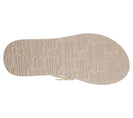 MEDITATION-DAISY DELIGHT, DARK NATURAL Footwear Left View