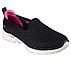 GO WALK 6 - OCEAN SPLASH, BLACK/HOT PINK