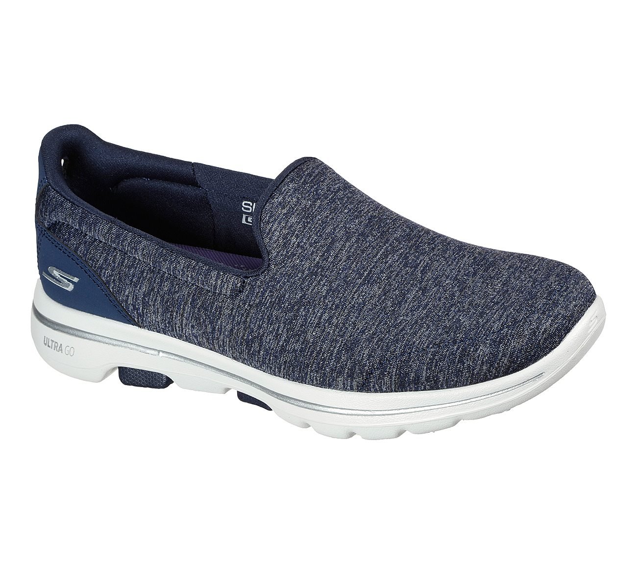 Skechers Navy/White Go Walk 5 Honor Womens Slip On - Style ID: 15903 ...