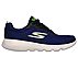 GO RUN FOCUS-FORGED, NAVY/GREEN Footwear Right View