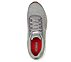 GO RUN ELEVATE, GREY/RED Footwear Top View