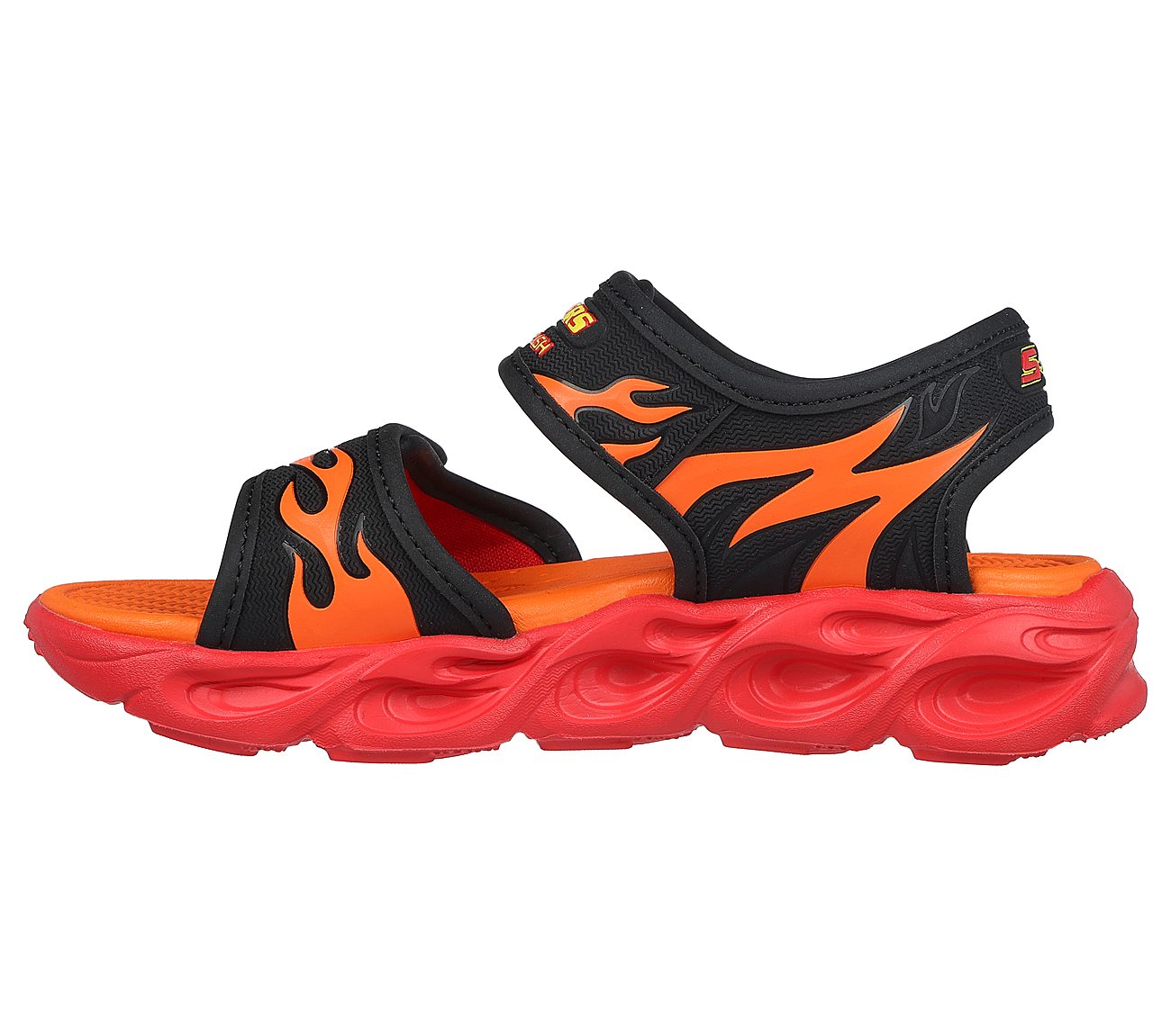 THERMO-SPLASH - HEAT TIDE, BLACK/RED Footwear Left View