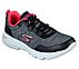 GO RUN FOCUS-SHADE, BLACK/HOT PINK Footwear Lateral View