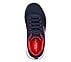 DYNAMIGHT- TURBO DASH, NAVY/RED Footwear Top View