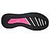 GO RUN FORZA 3 -, CHARCOAL/PINK Footwear Bottom View