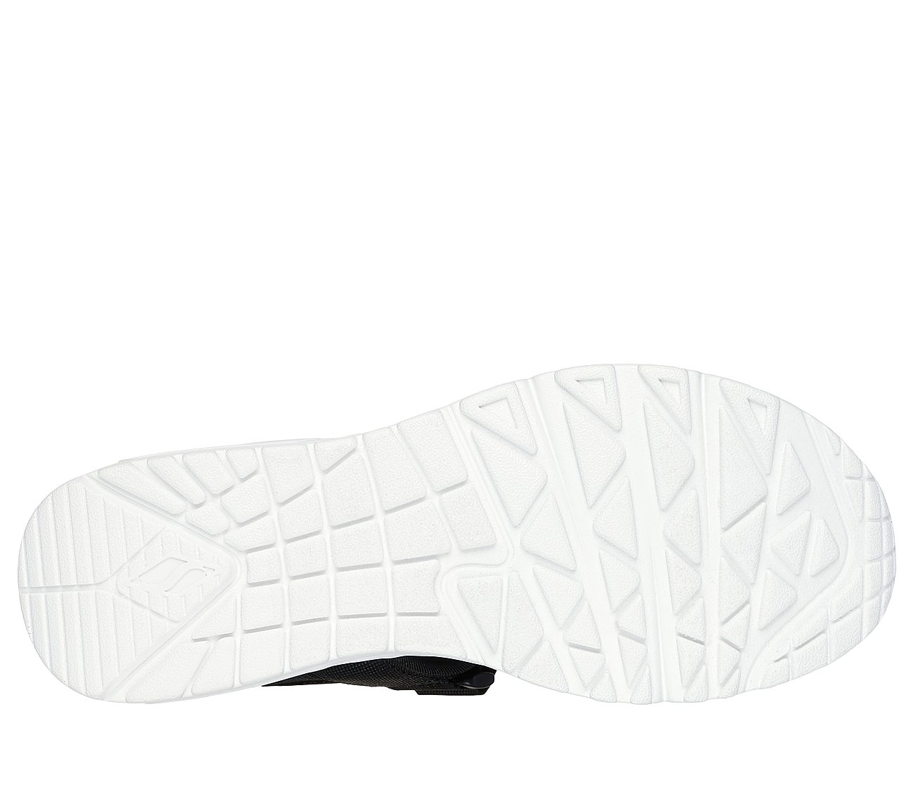 UNO - NEW SESH, BLACK/WHITE Footwear Bottom View