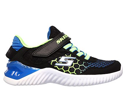 ULTRAPULSE- RAPID SHIFT, BLACK/BLUE/LIME Footwear Right View