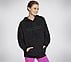 SKECH-SWEATS SHINE HOODIE, BBBBLACK