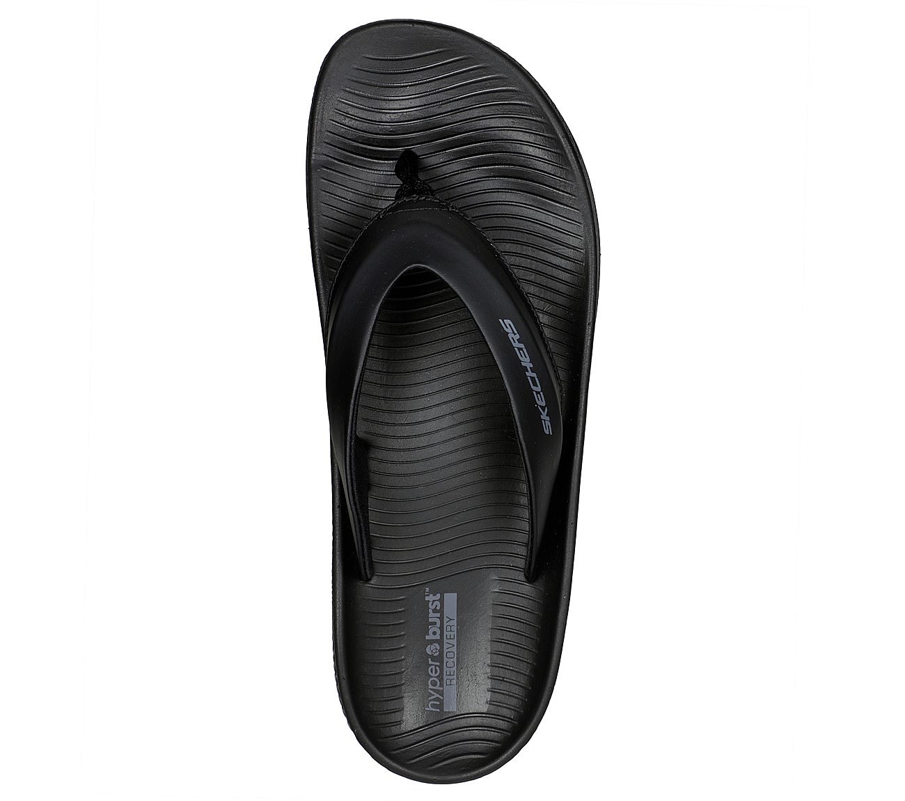 HYPER SLIDE - SIMPLEX, BBLACK Footwear Top View