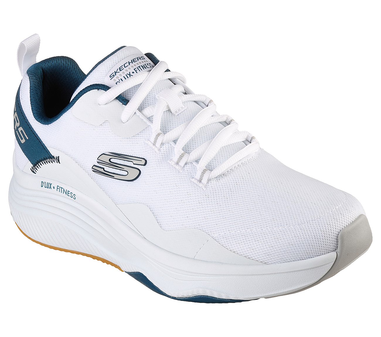 D'LUX FITNESS - ROAM FREE, WHITE/BLUE Footwear Right View