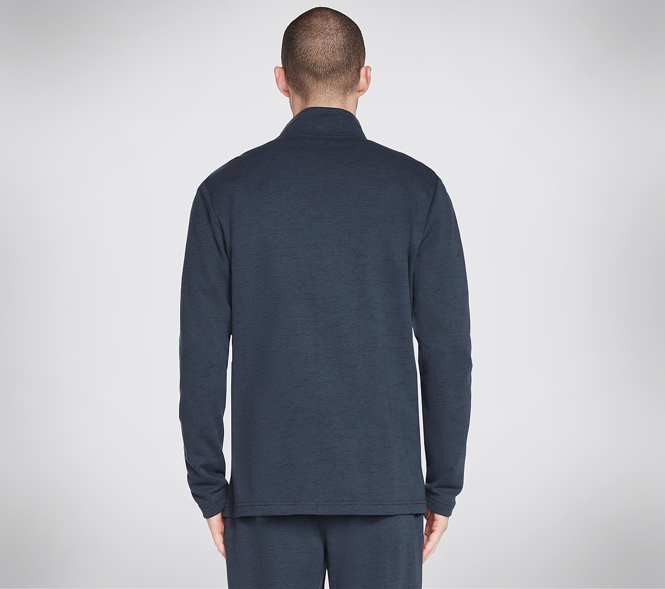 SKECHERS GOWALK STROLL JACKET, NNNAVY Apparels Top View