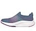 GO WALK MAX WALKER - SALLY, CHARCOAL/PURPLE Footwear Left View