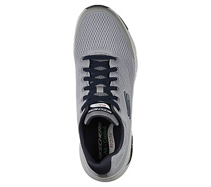 ARCH FIT -, GREY/NAVY Footwear Top View