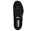 GO WALK MASSAGE FIT, BLACK/WHITE Footwear Top View