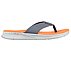 GO CONSISTENT SANDAL-SYNTHWAV, GREY/ORANGE Footwear Right View