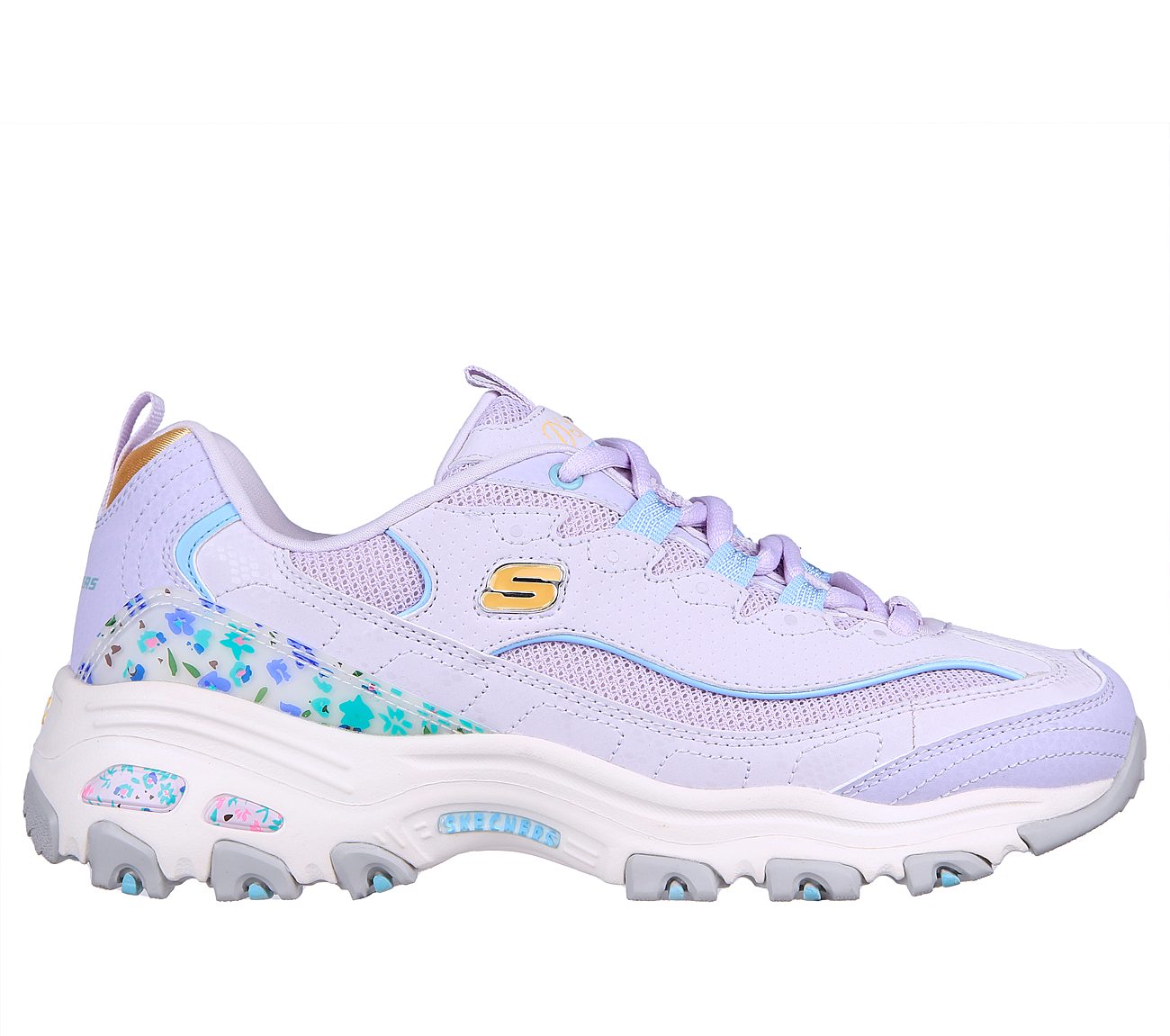 Skechers d lites purple hot sale