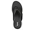 GO WALK ARCH FIT SANDAL, BLACK/GRAY Footwear Top View
