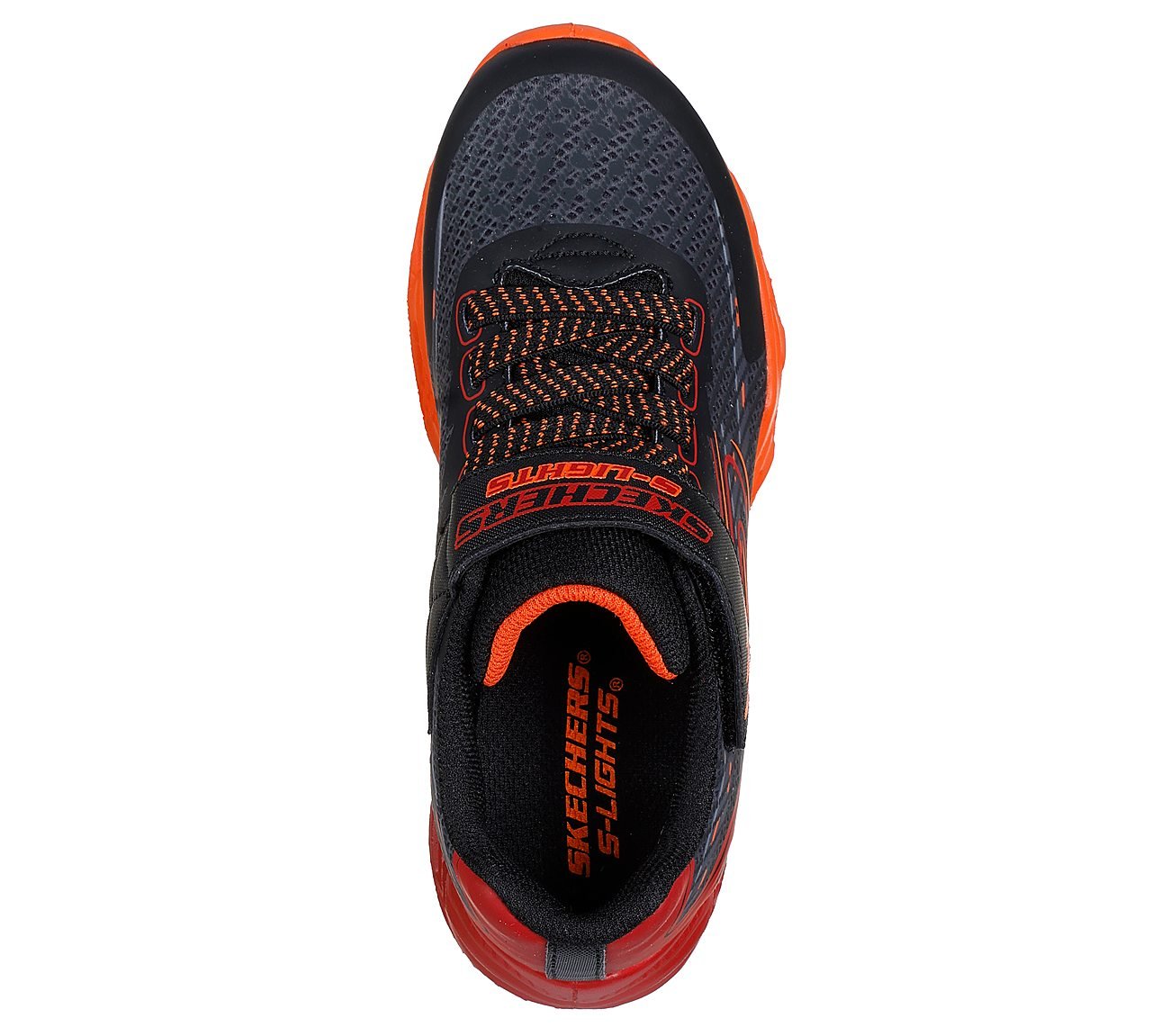 VORTEX 2.0 - QUANTROID, BLACK/RED Footwear Top View