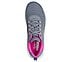 SKECH-AIR META-AIRED OUT, GREY/MULTI Footwear Top View
