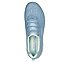 SUMMITS-GOOD TASTE, BLUE/MINT Footwear Top View