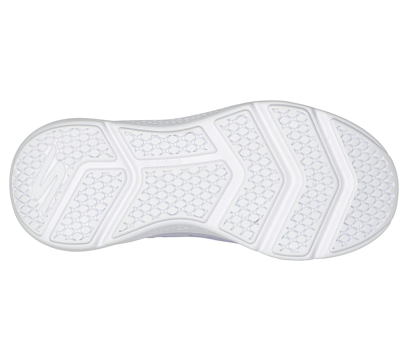 GO RUN ELEVATE - UP STEP, LAVENDER/HOT PINK Footwear Bottom View