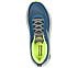 MAX CUSHIONING HYPER CRAZE BO, BLUE/GREY Footwear Top View