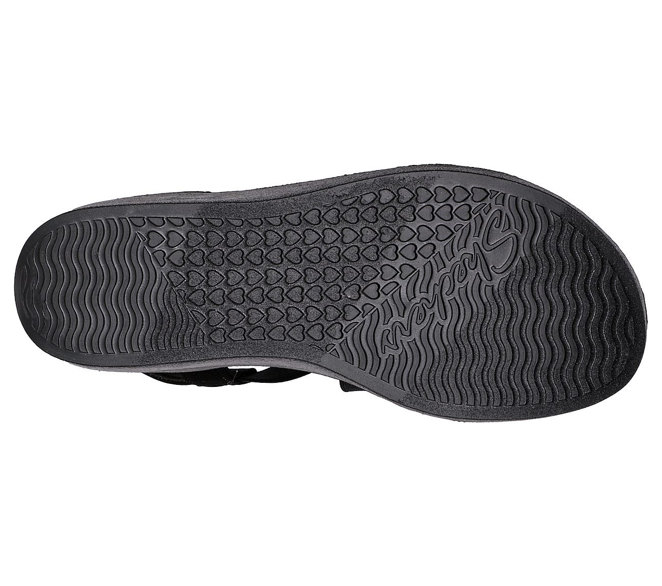 ARCH FIT RUMBLE, BBBBLACK Footwear Bottom View