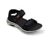 GO WALK 5 - CABOURG, BLACK/ORANGE Footwear Lateral View