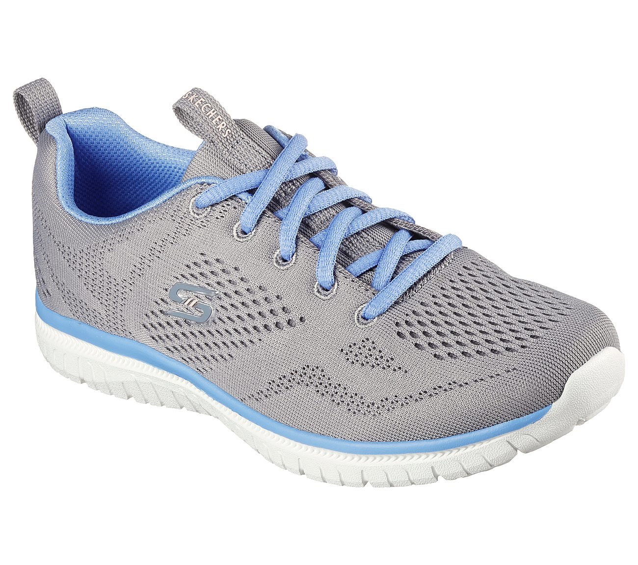 VIRTUE-KIND FAVOR, GREY/BLUE Footwear Right View