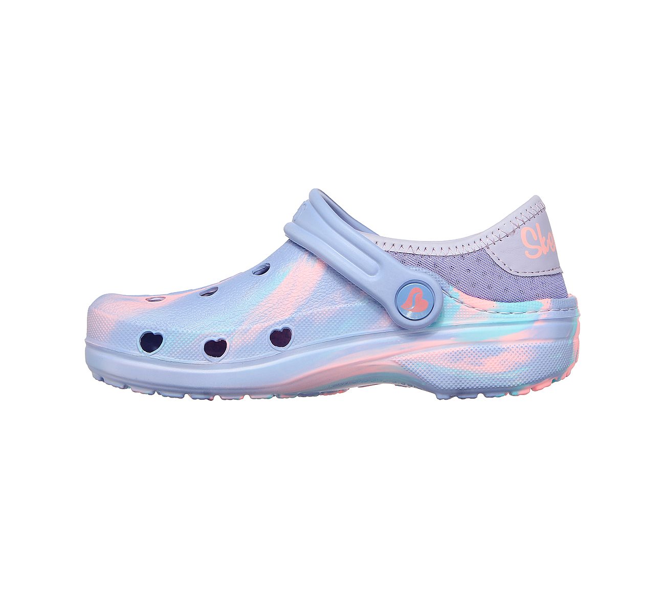 HEART CHARMER - LET'S GO PLAY, BLUE/MULTI Footwear Left View