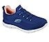 SUMMITS - FAST ATTRACTION, NAVY/CORAL Footwear Right View