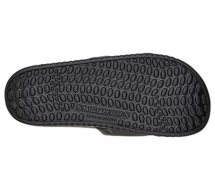 GAMBIX - ASTRODE, BLACK/WHITE Footwear Bottom View