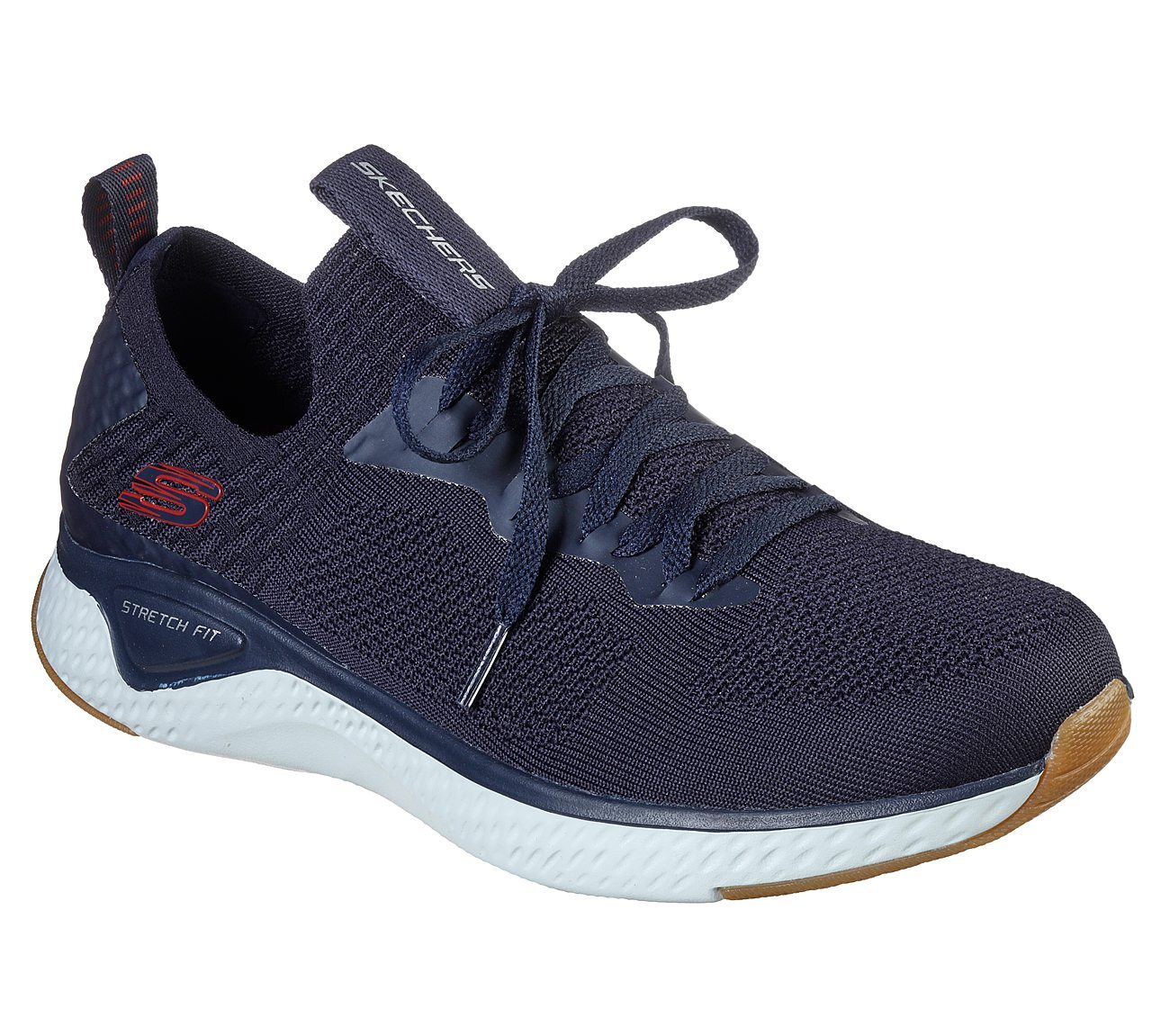 SOLAR FUSE - VALEDGE, NAVY/RED Footwear Lateral View