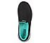 GO WALK 5, BLACK/TURQUOISE Footwear Top View