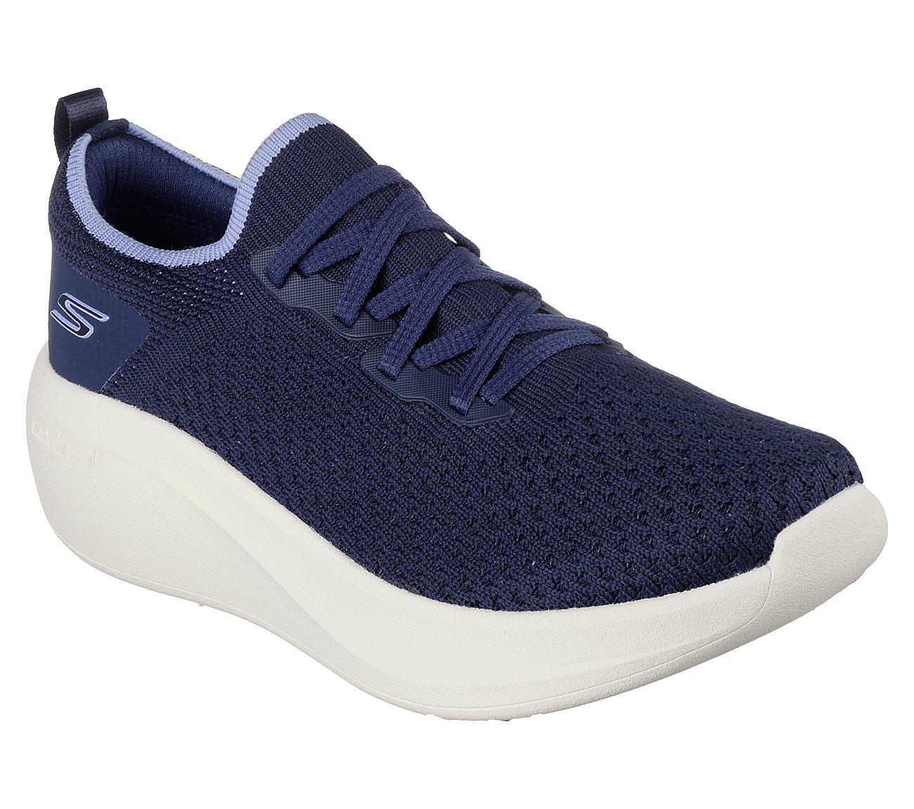 MAX CUSHIONING ESSENTIAL - JU, NAVY/LAVENDER Footwear Right View