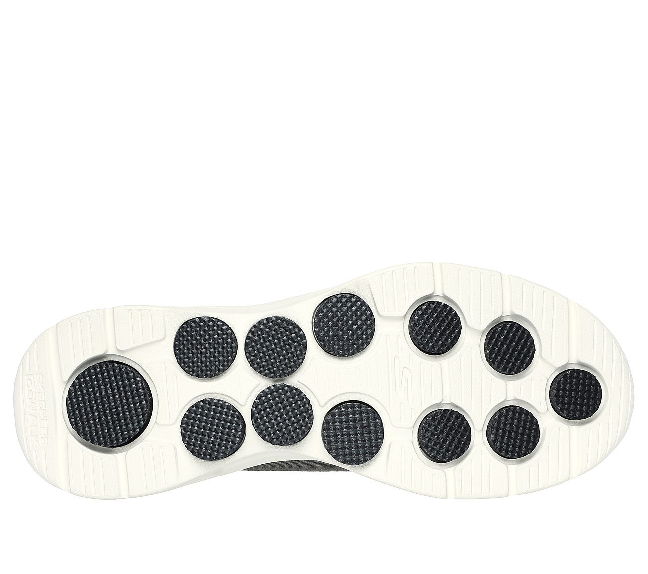 GO WALK 7 - EASY ON 2, BROWN Footwear Bottom View