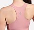 VERTICAL PATTERN SPORTS BRA, WHITE/PINK/MINT