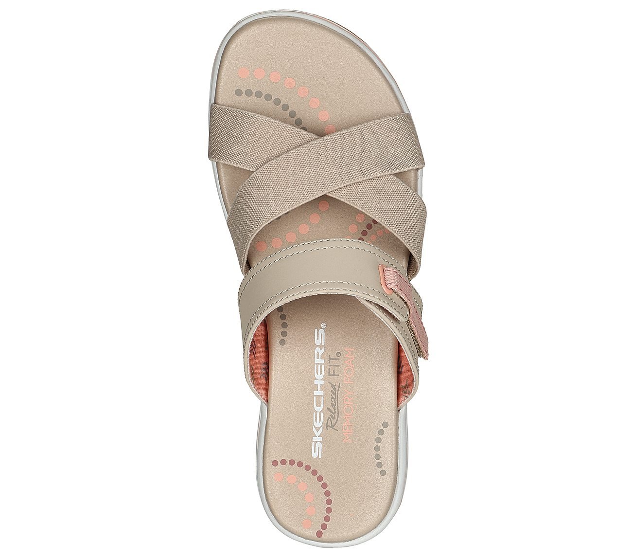 BAYSHORE - TAKE IT EASY, TTAUPE Footwear Top View